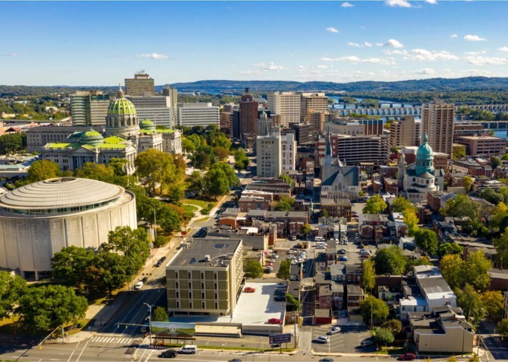 #8. Harrisburg-Carlisle, Pennsylvania